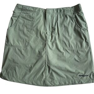 Arctix Womens Sage Green Active Hiking Skort Size Medium 92892 Stretch Pockets